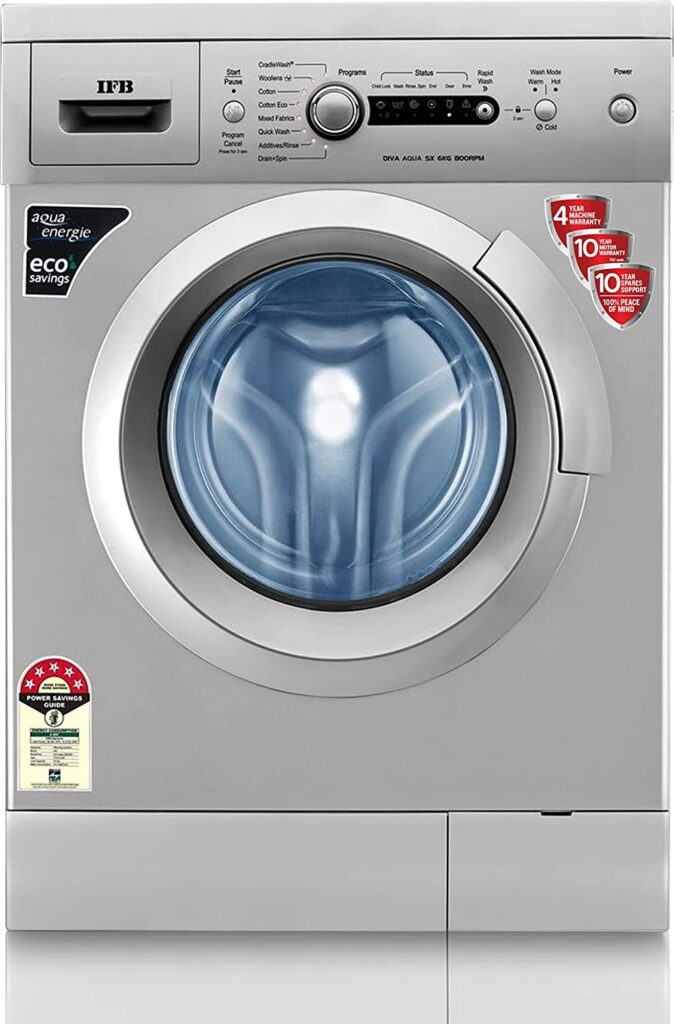 IFB 6kg 5 Star Fully Automatic Front Loading Washing Machine (Direct Drive Technology)