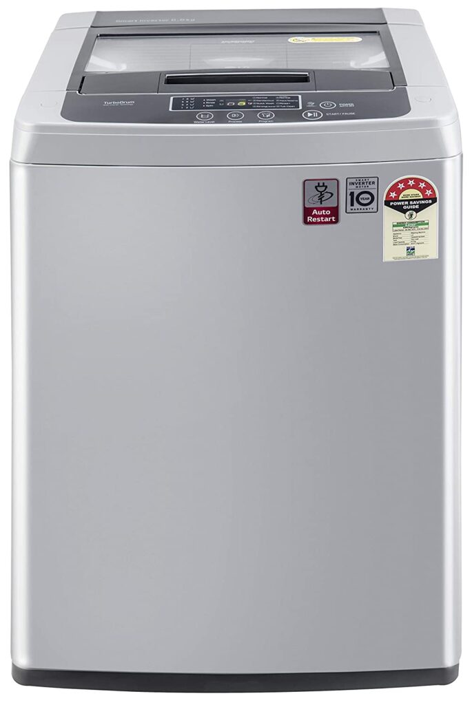 LG 6.5 Kg 5 Star Smart Inverter Fully-Automatic Top Loading Washing Machine