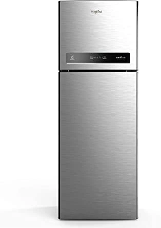 Whirlpool 265 L 3 Star Inverter Frost-Free Double Door Refrigerator with Intellisense inverter technology(INTELLIFRESH INV CNV 278 3S, German Steel)
